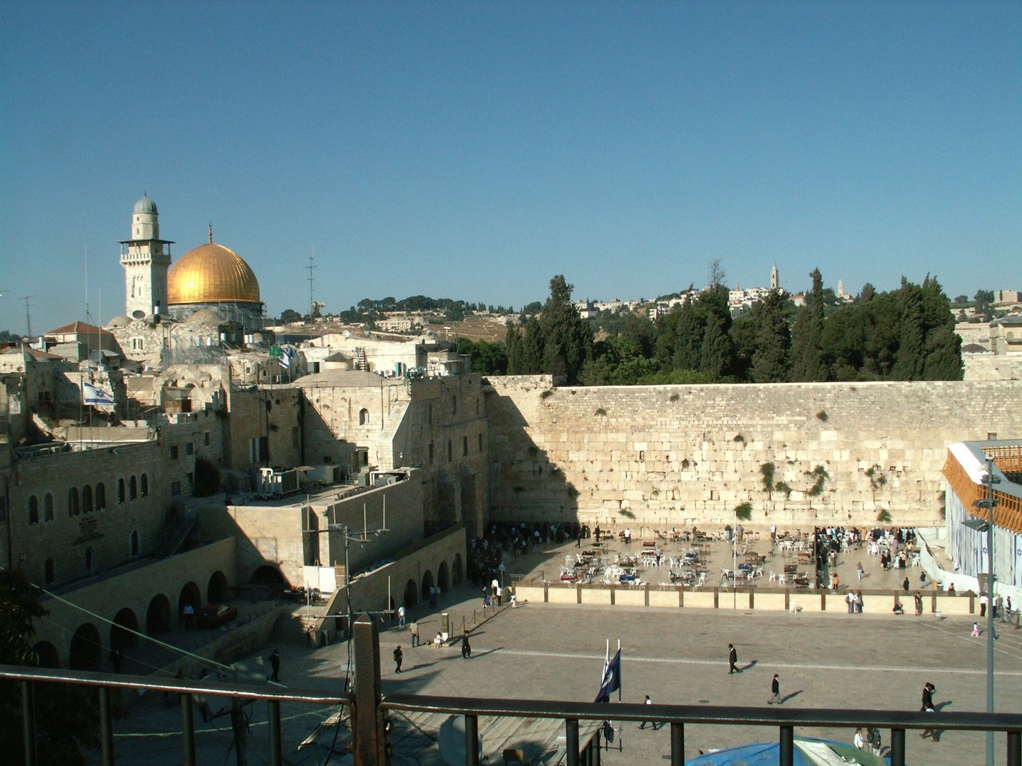 The Western Wall of Jerusalem or The Wailing Wall of Jerusalem